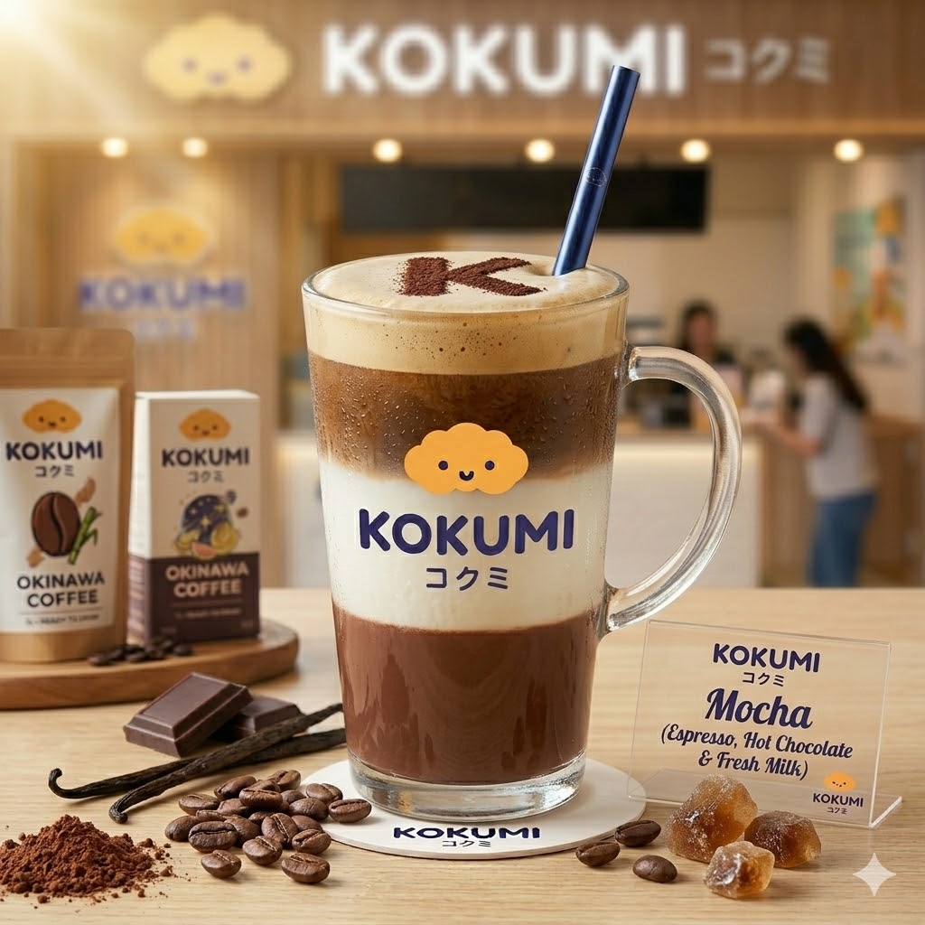 Mocha – Espresso dengan hot chocolate dan fresh milk